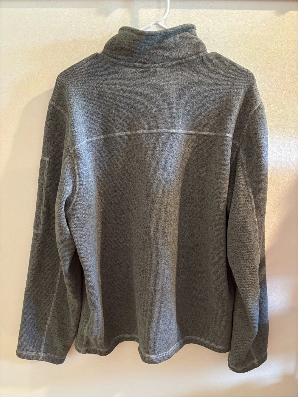 Men’s The North Face Charcoal Gray Fleece